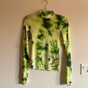 Sheer long sleeve